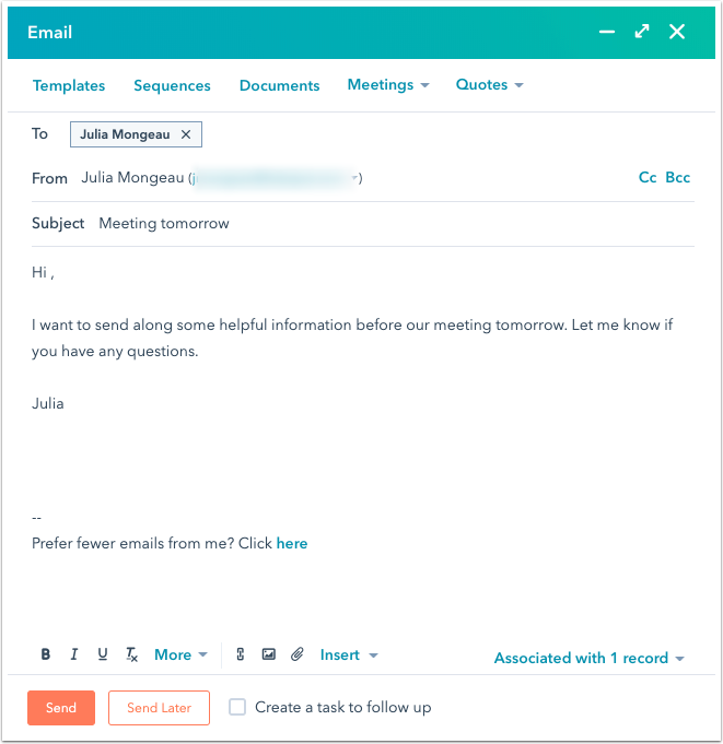 hubspot_send-one-to-one-email